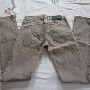 Rude beige skinny jeans 28x34 used